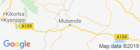 Mubende map